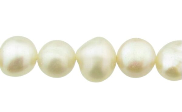 white nugget freshwater pearls