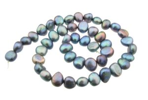 black nugget freshwater pearls