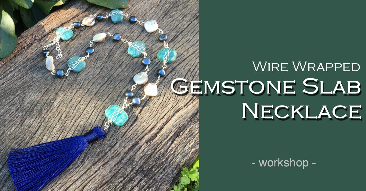 Wire deals wrapped gemstones