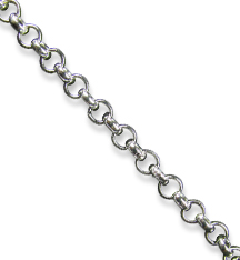 nickel silver belcher chain 4mm