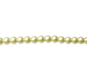 yellow glass pearls 8mm australia