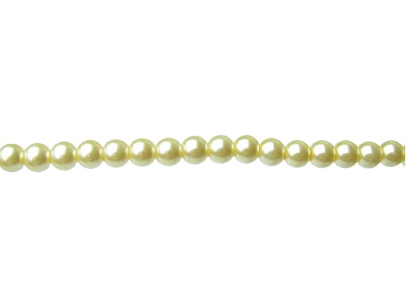 yellow glass pearls 8mm australia