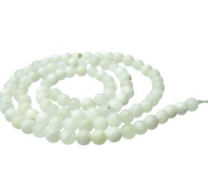 moonstone 4mm round natural gemstone beads