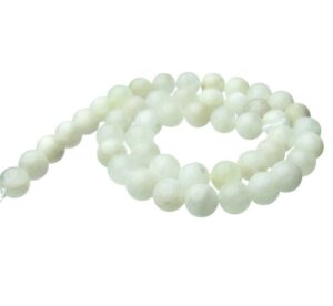moonstone 8mm round gemstone beads