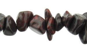 poppy jasper chip beads