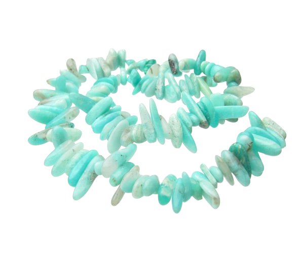 amazonite gemstone nugget beads top drilled crystals