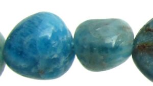 apatite gemstone nugget beads