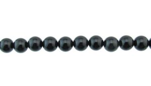 Black Onyx round beads 12mm