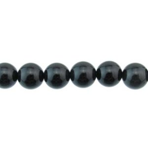 blackonyx12mmroundbeads3 Black Onyx round beads 12mm