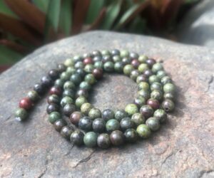 dragon blood jasper gemstone round beads