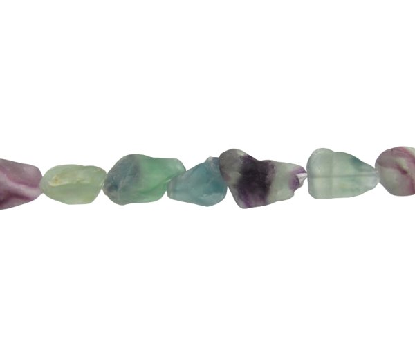 fluorite rough gemstone nugget beads