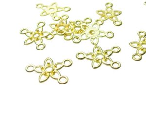 gold connector findings beading