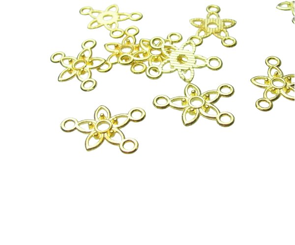 gold connector findings beading