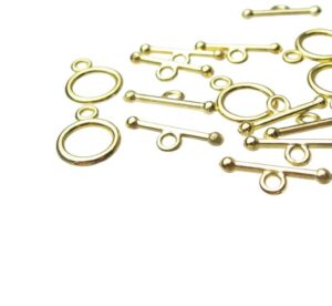 gold small toggle clasp