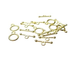 gold small toggle clasp