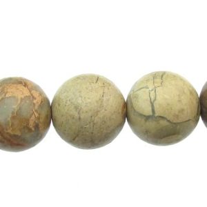 impression jasper 10mm beads