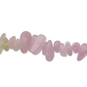 kunzite gemstone chip beads