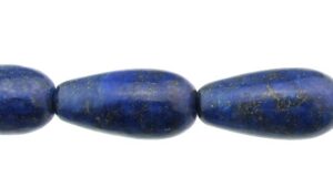 lapis lazuli drop gemstone beads