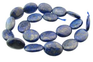 lapis lazuli gemstone oval beads australia