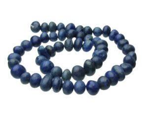 Lapis Lazuli gemstone beads nugget shape