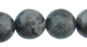 Larvikite 10mm round beads