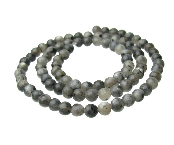 larvikite 4mm round gemstone beads