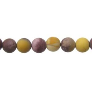 matte mookaite gemstone beads round 8mm