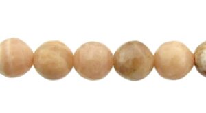 mixed moonstone faceted round gemstone beads