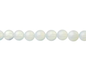 opalite 8mm round gemstone beads