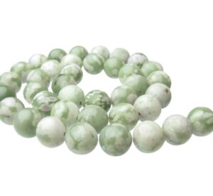 peace jade 10mm round gemstone beads