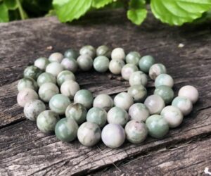 peace jade 6mm round gemstone beads