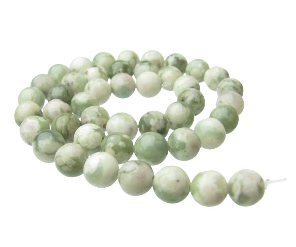 peace jade gemstone round beads 8mm
