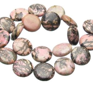 Rhodonite gemstone beads