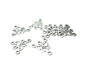 silver chandelier earring parts for beading