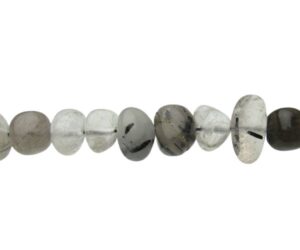 Tourmalinated Quartz natural gemstone beads
