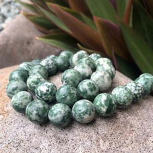 tree agate gemstone round beads 12mm