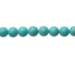 Turquoise Beads round gemstone 10mm