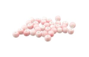 light pink ceramic beads for macrame