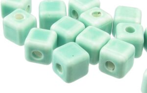 turquoise ceramic beads for macrame