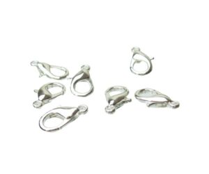 16mm silver lobster clasps