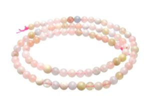 4mm round gemstone beads