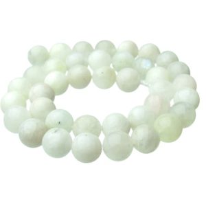 moonstone 10mm round natural crystal beads