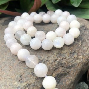 moonstone10mmroundgemstonebeads4 moonstone 10mm round natural crystal beads