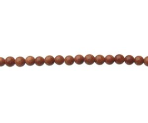 goldstone 4mm round gemstone beads