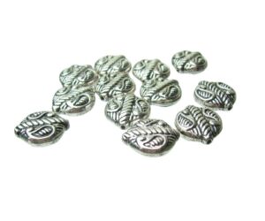 silver coin plastic beads ccb