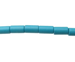 turquoise tube gemstone beads
