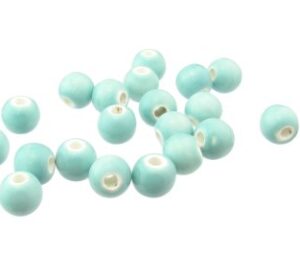 blue ceramic beads for macrame