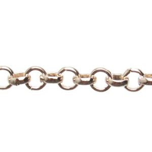 rose gold belcher chain