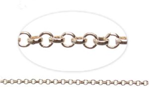 rose gold belcher chain