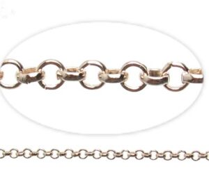 rose gold belcher chain